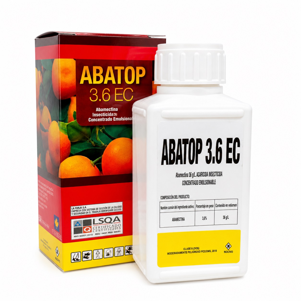 Abamectina ABATOP 3.6 EC x 100 ml.