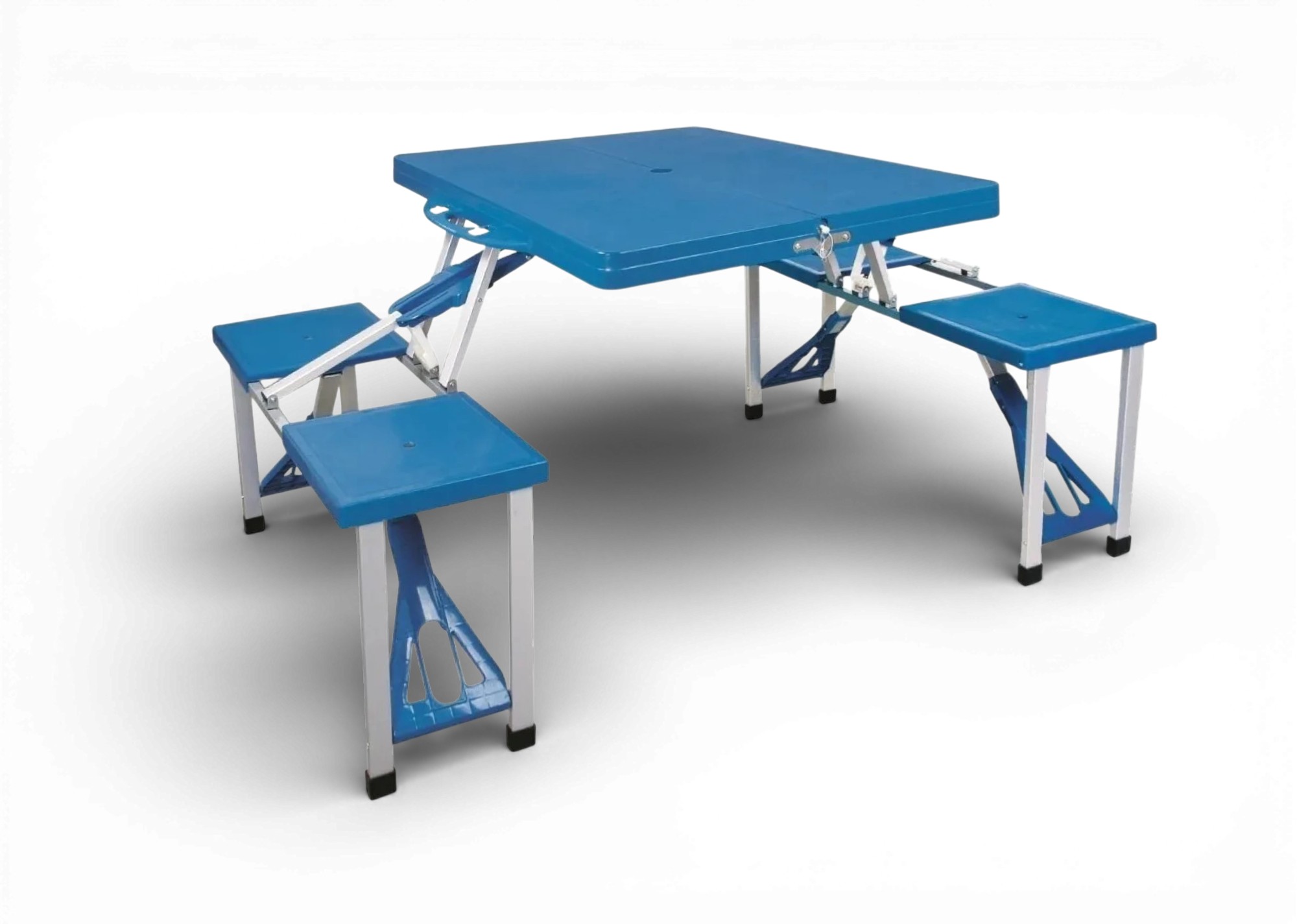 Mesa plastica SAFARI con 4 bancos SF 459