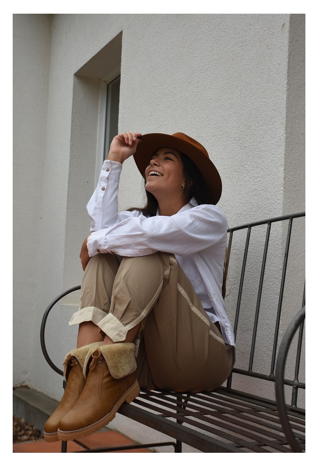 PA' CAMPA�A Bombacha dama con guarda  beige