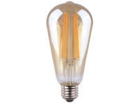 Lampara Led vintage 7w (eqv. 75w) E27 calida WELLMAX