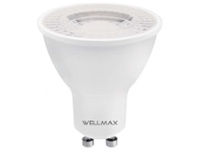 Lmpara Led dic. 6w (eqv. 35w) GU10 clida WELLMAX