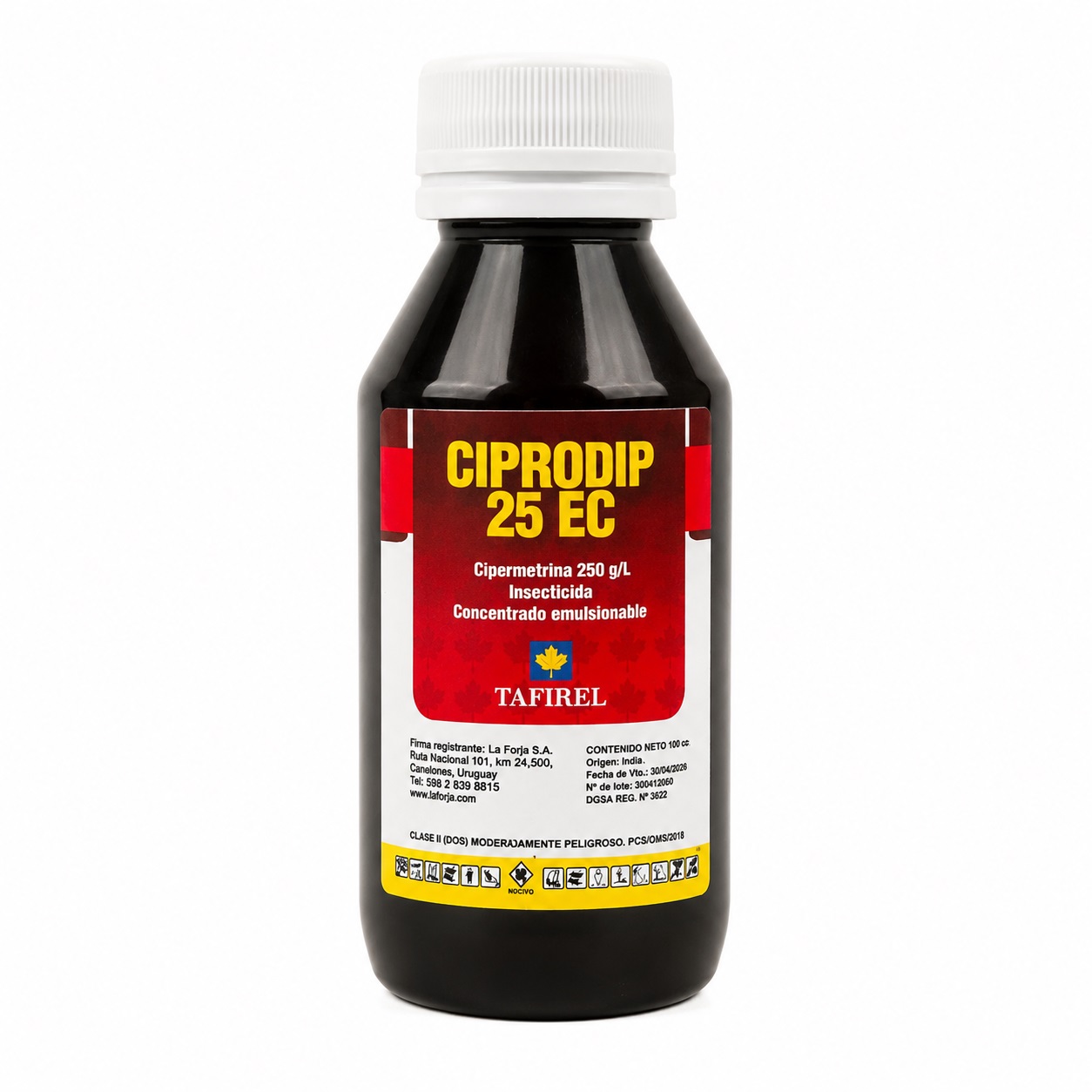 Cipermetrina CIPRODIP 25% x 100cc.