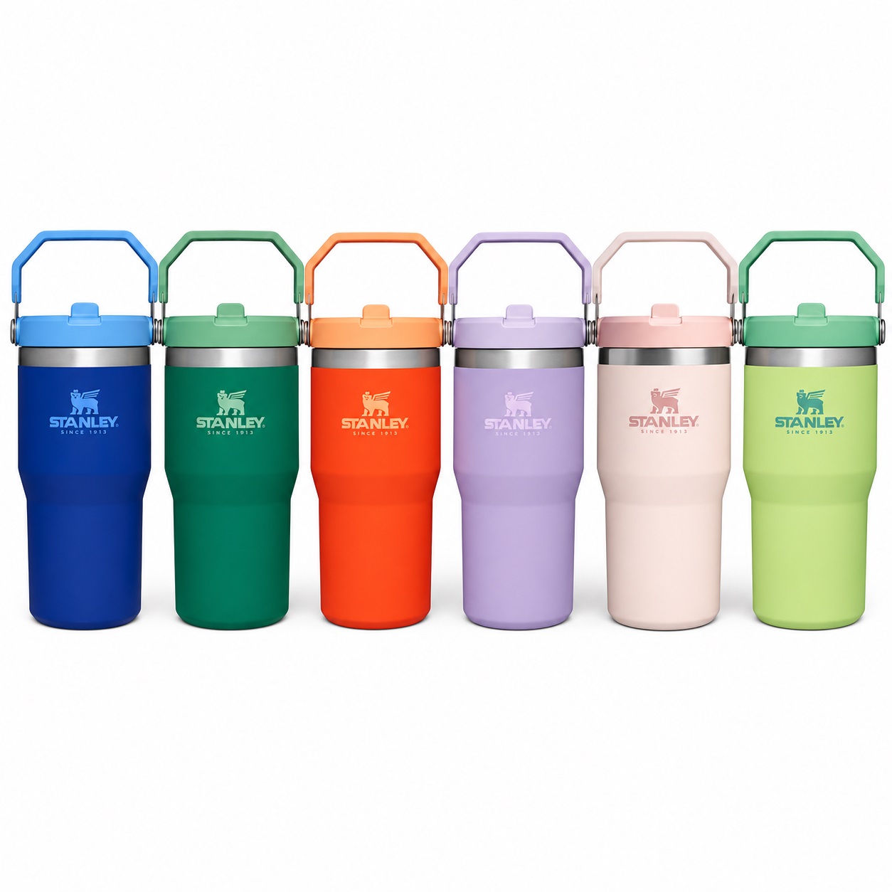 Vaso STANLEY termico flip straw tumbler 590 ml
