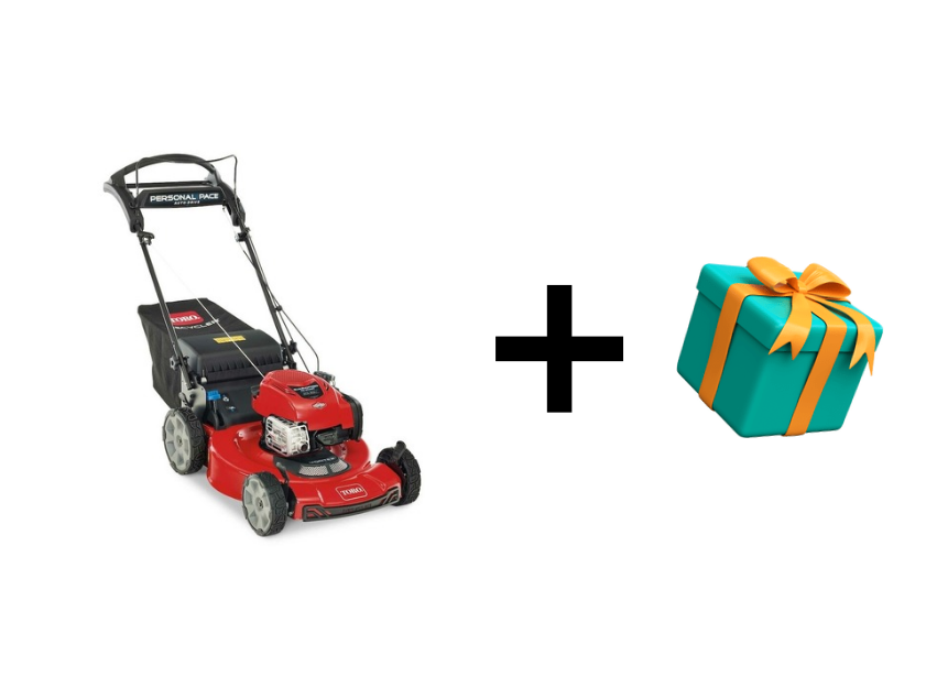 Cortacsped TORO autopropulsada con recolector + Regalo 