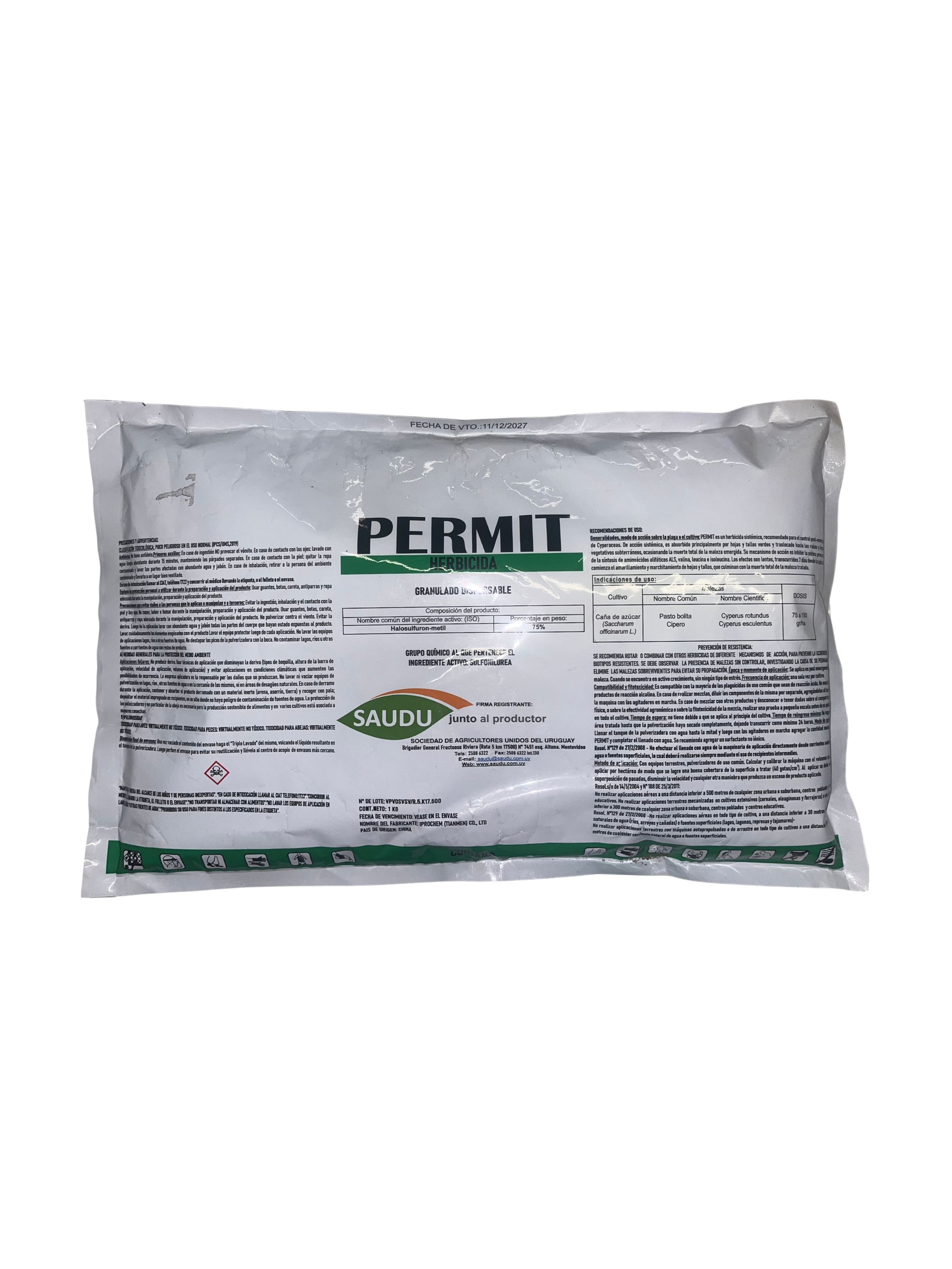 Halosulfuron PERMIT x 1 kg.