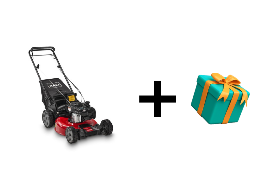 Cortacsped TORO autopropulsada con recolector + Regalo