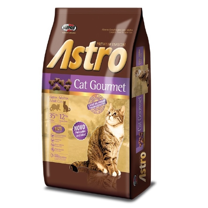 Raci�n ASTRO Cat Gourmet x 1 kg.
