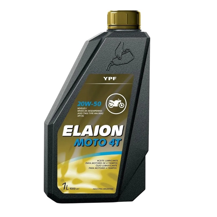 Aceite YPF ELAION Motos 4T 20W50 x 1 lt. (580121)