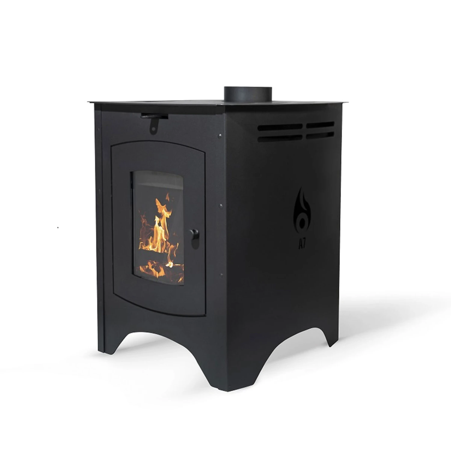 TROMEN Calefactor A7 con kit enlozado techo 4