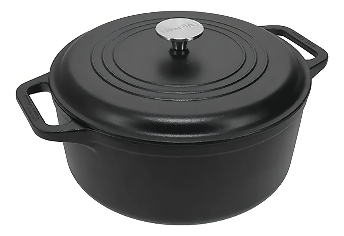 Olla hierro curado 7 lt/28 cm VICTORIA (925213)