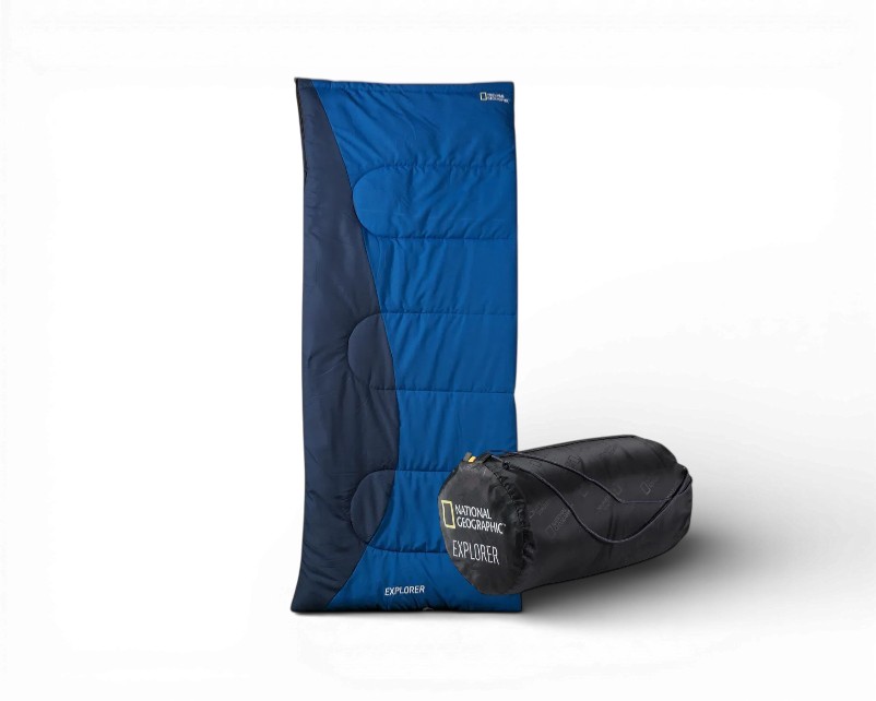 Sobre de dormir NAT GEO explorer 185x77cm color azul