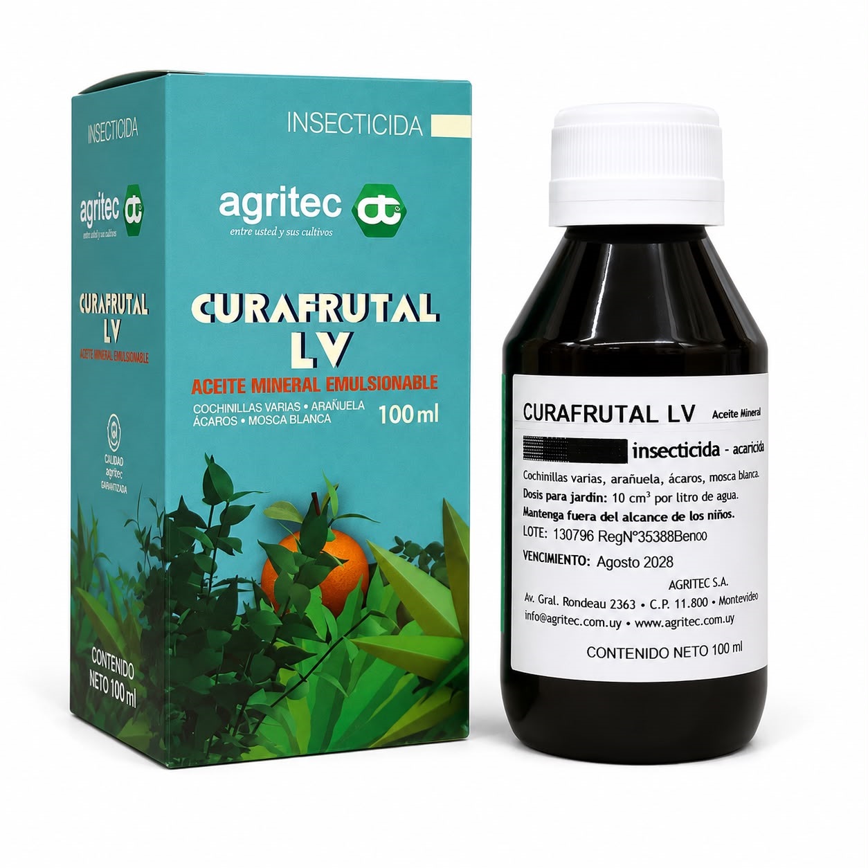 Aceite curafrutal x  100 cc.