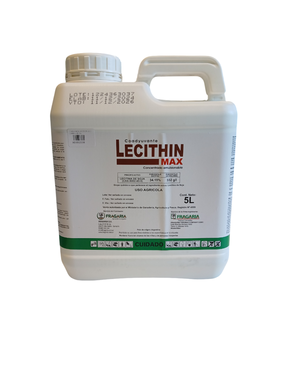 Coadyuvante LECITHIN MAX x 5 lts.