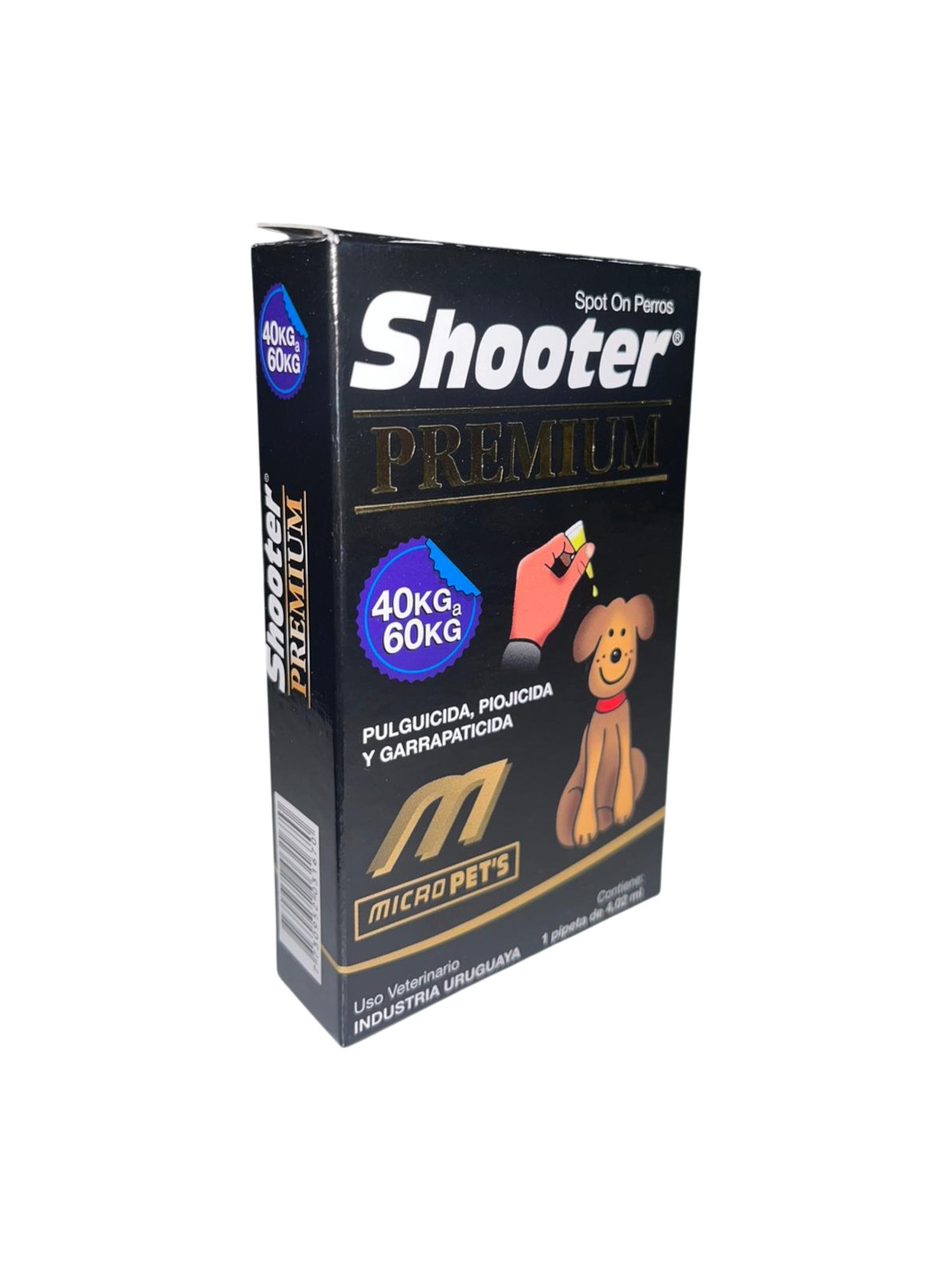 Pipeta SHOOTER premium 40 a 60 kgs.
