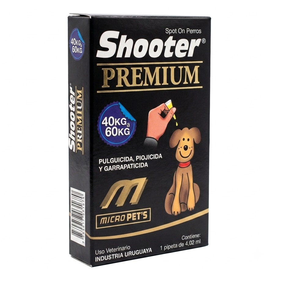 Pipeta SHOOTER premium 40 a 60 kgs.