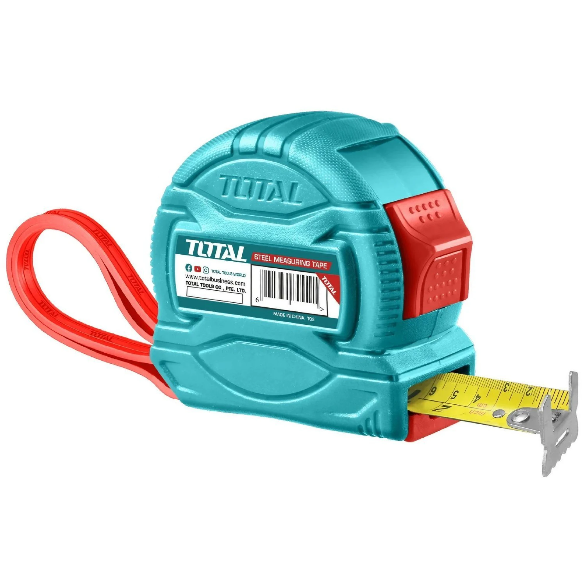 Cinta metrica TOTAL  3 mts. TMT34316