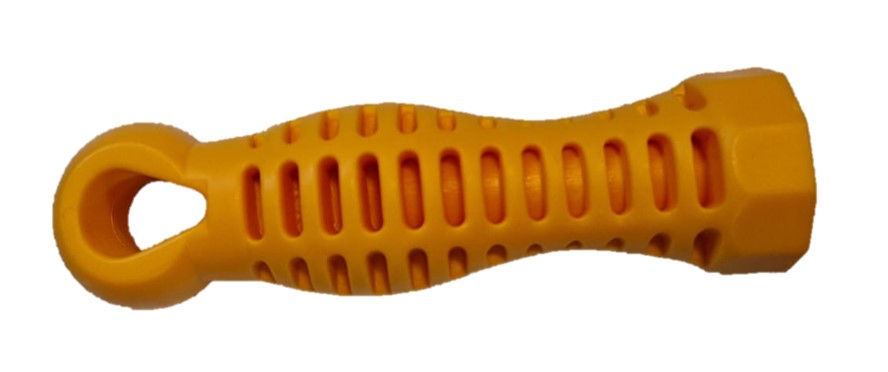 Mango de plastico para escofina INDIA