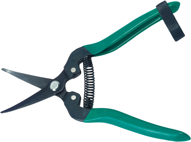 GREENMILL Tijera cosecha esquejes acero antideslizante (254CF)