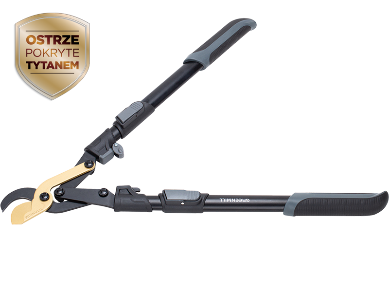 GREENMILL Tijera corta rama prof. telescopica, alta calidad (UP0123T)