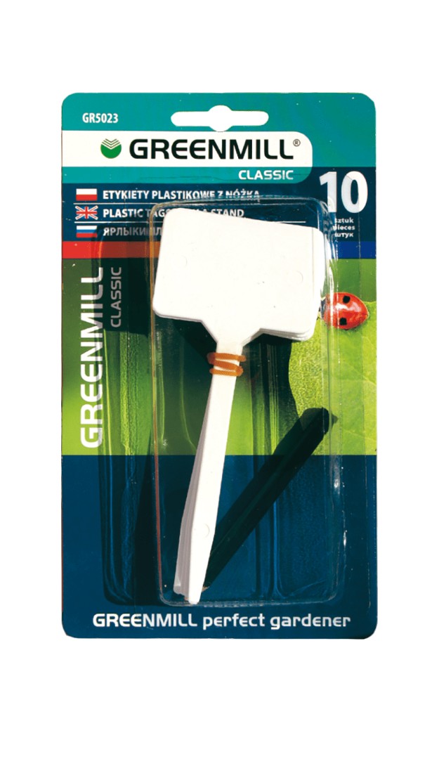 GREENMILL Etiquetas c/lapiz 13cm (274CF)