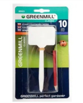 GREENMILL Etiquetas c/lapiz 13cm (274CF)