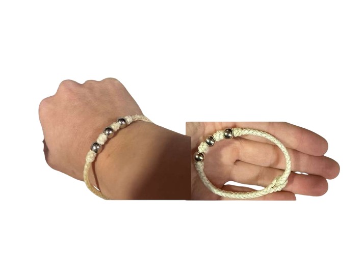 EFEKA Pulsera cuero crudo