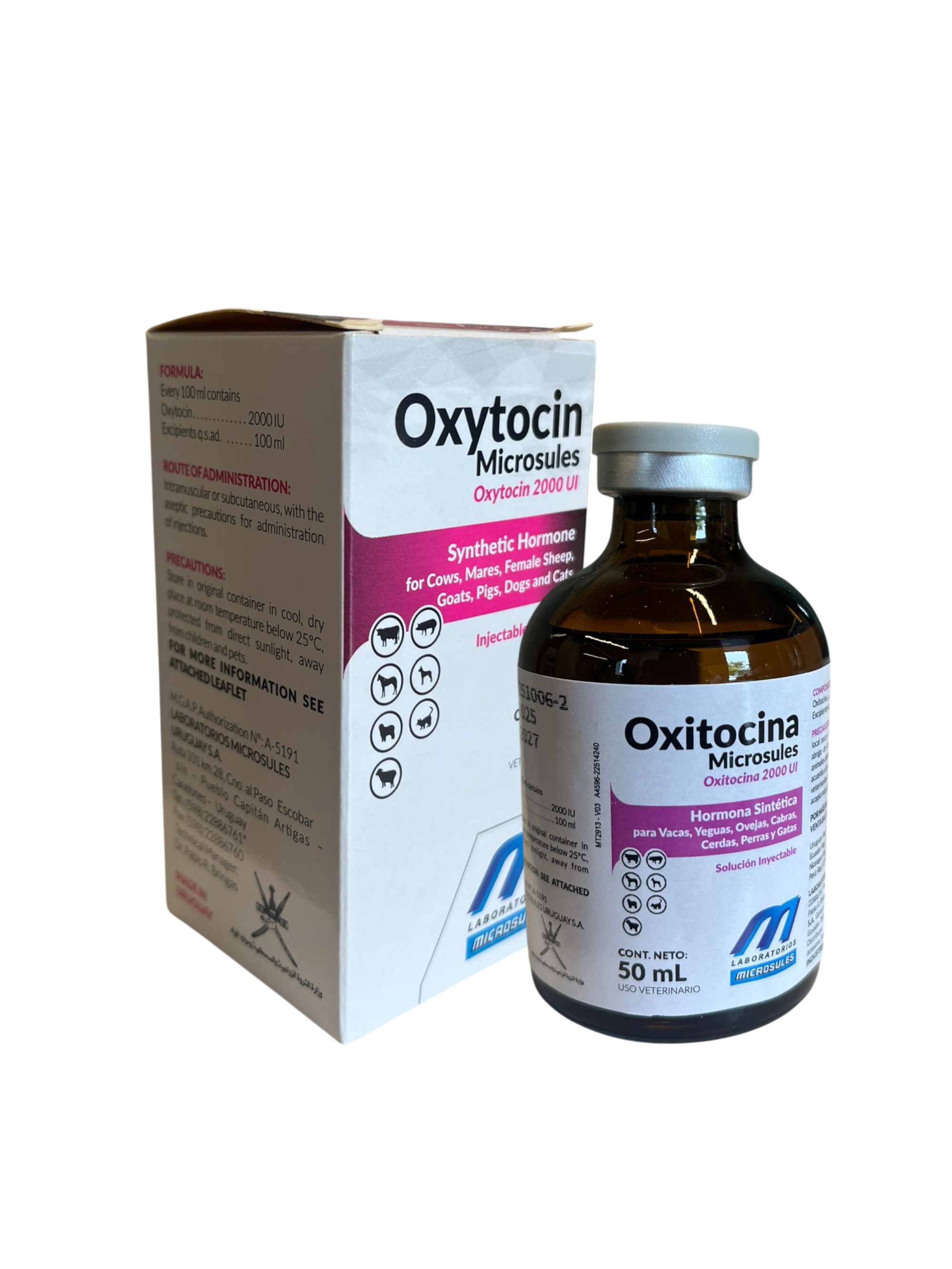 Oxitocina x 50ml.