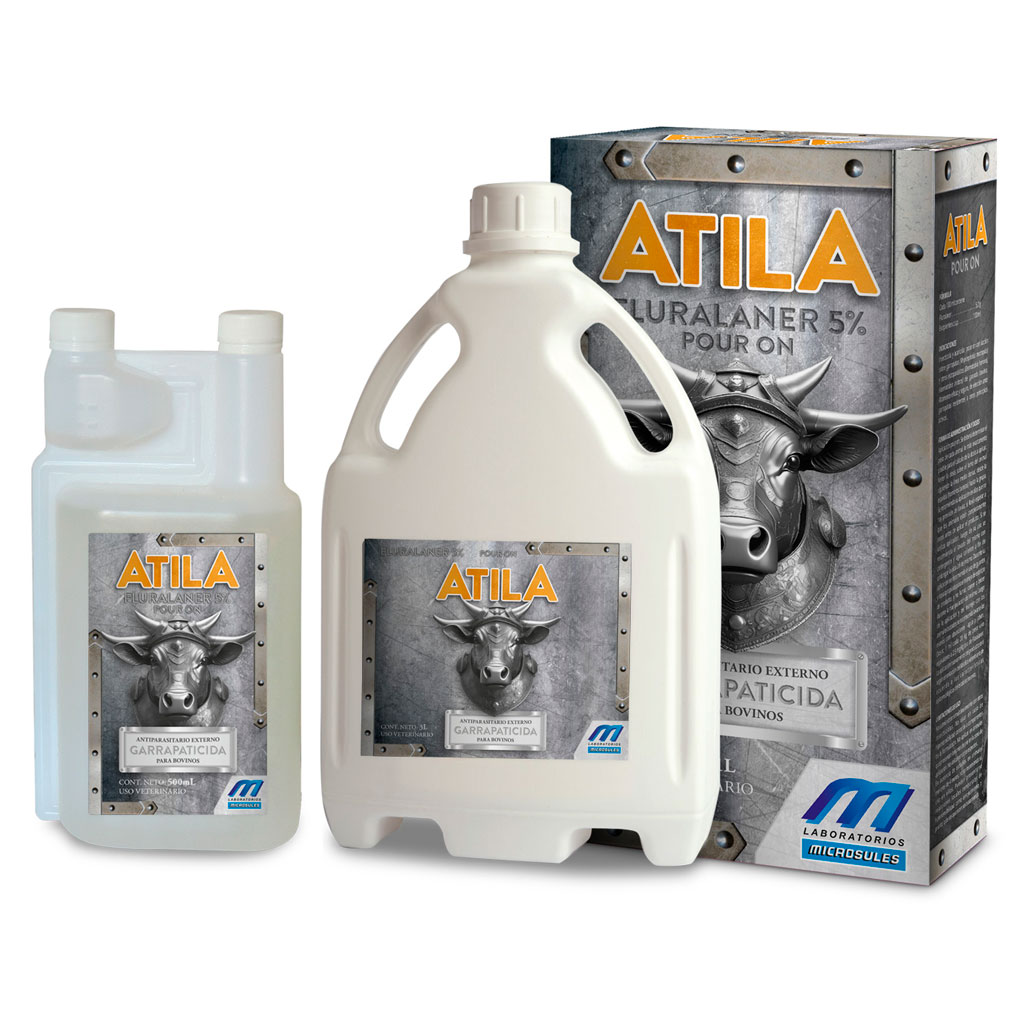 Atila Fluralaner 5% - Antiparasitario externo