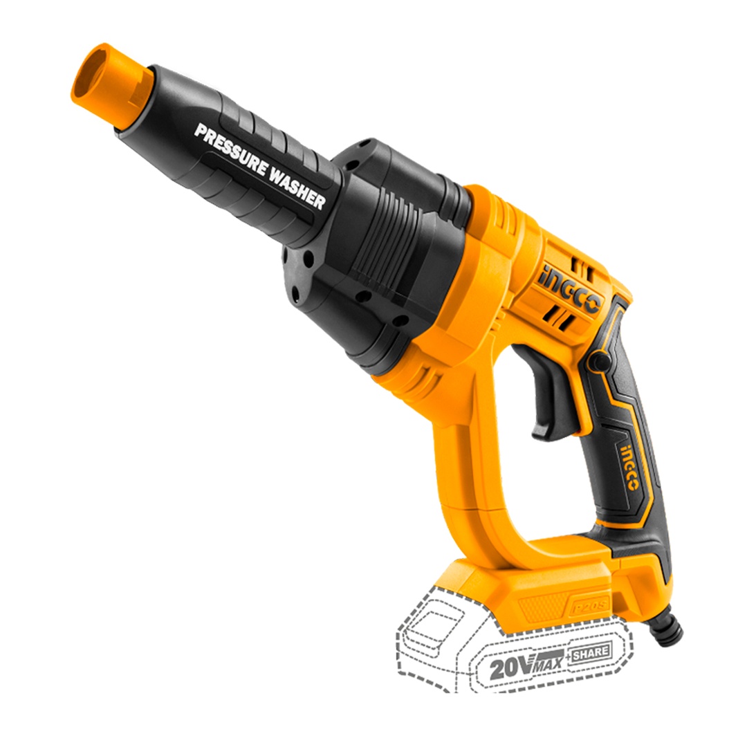 Hidrolavadora 20v s/bateria INGCO (CPWLI2008)