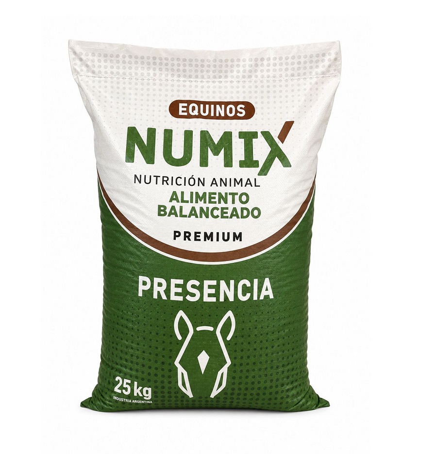 Racion NUMIX Equinos Presencia x 25 kgs.