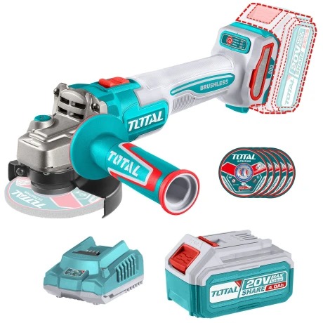 Amoladora a bateria 20v 4 1/2