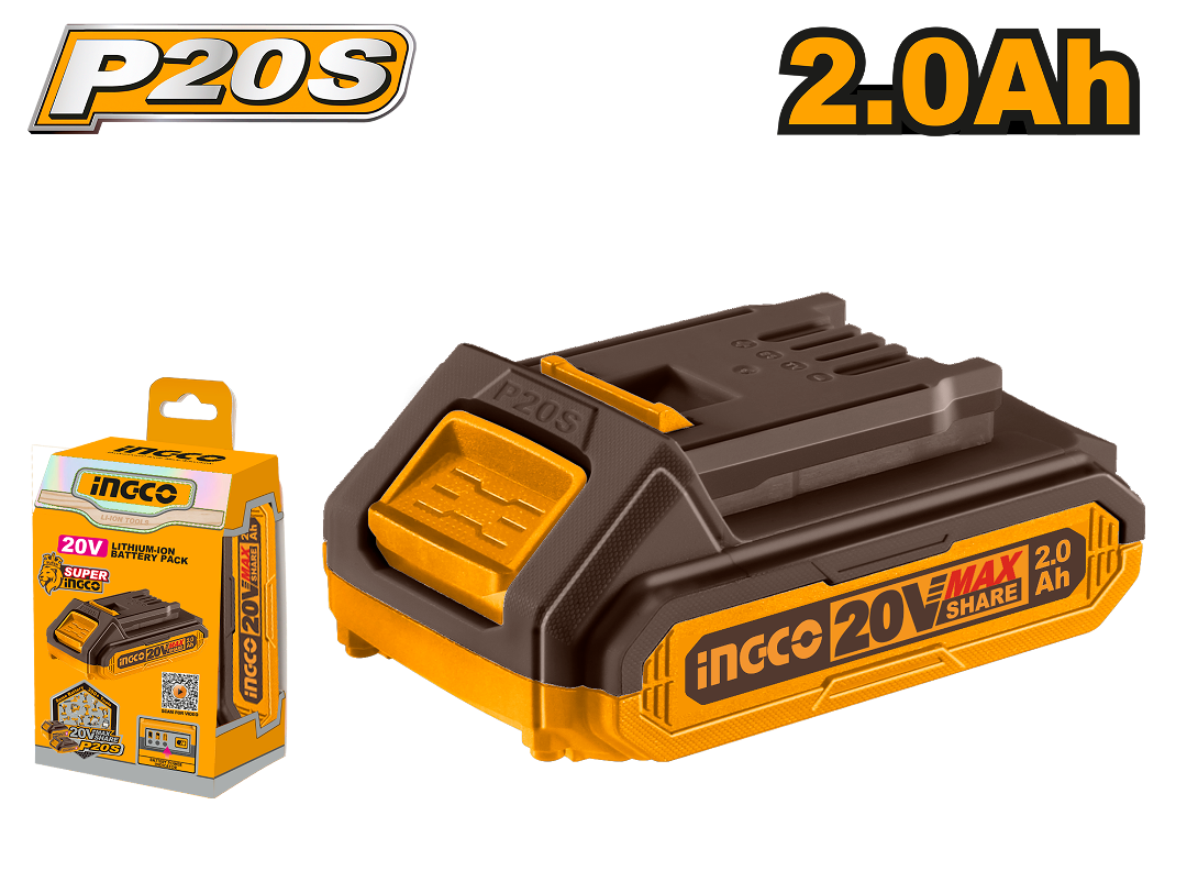 Bateria 20v 2 AH INGCO FBLI20011