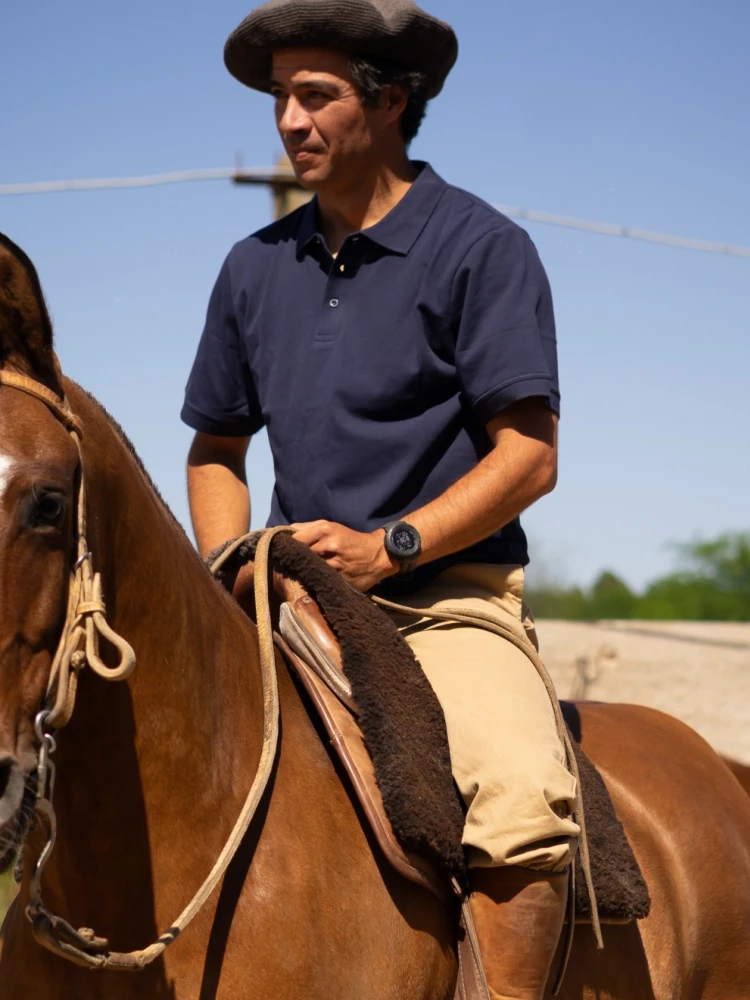 Remera DEYUNTAS Polo Azul