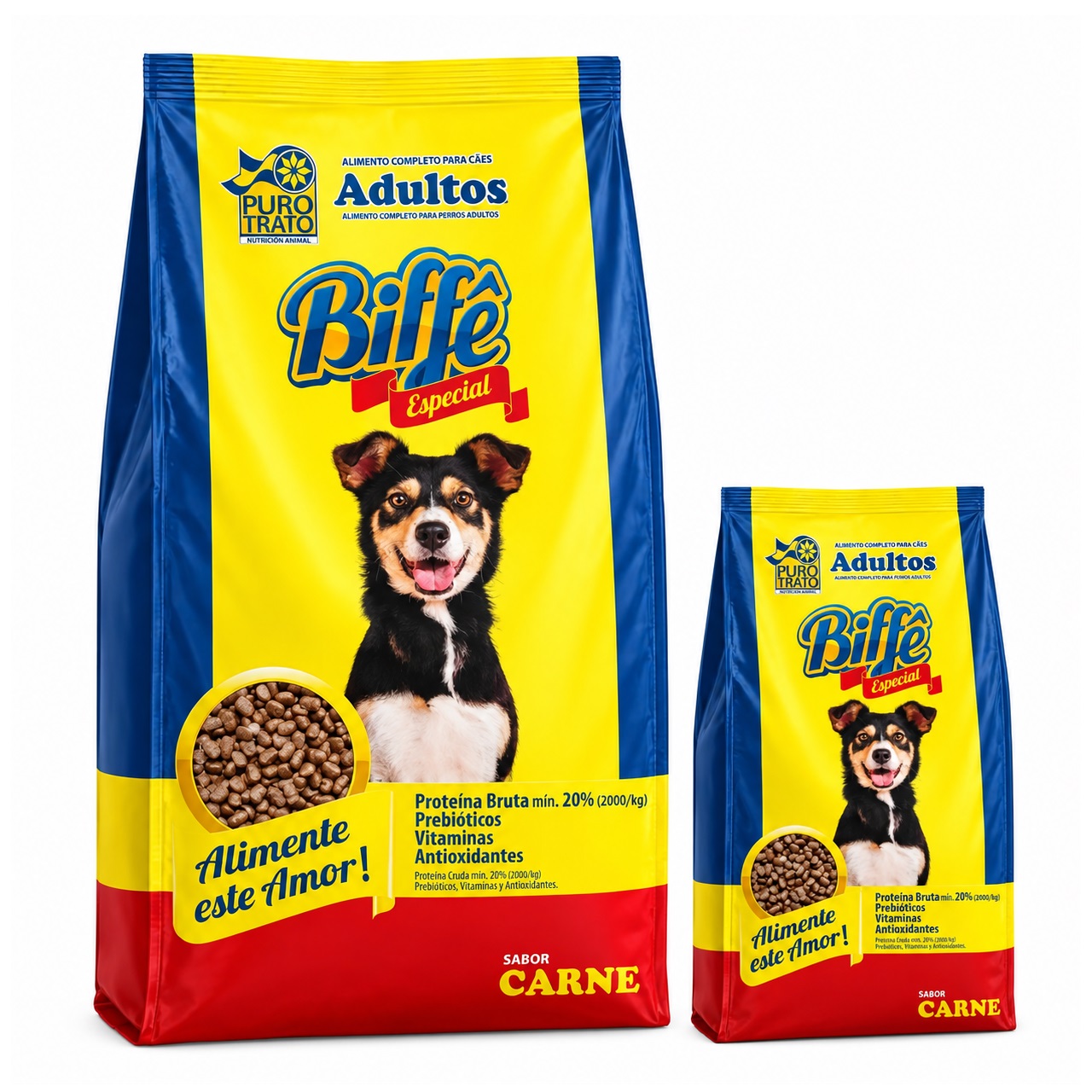 Racion BIFFE perro adulto 20 + 10 kgs.