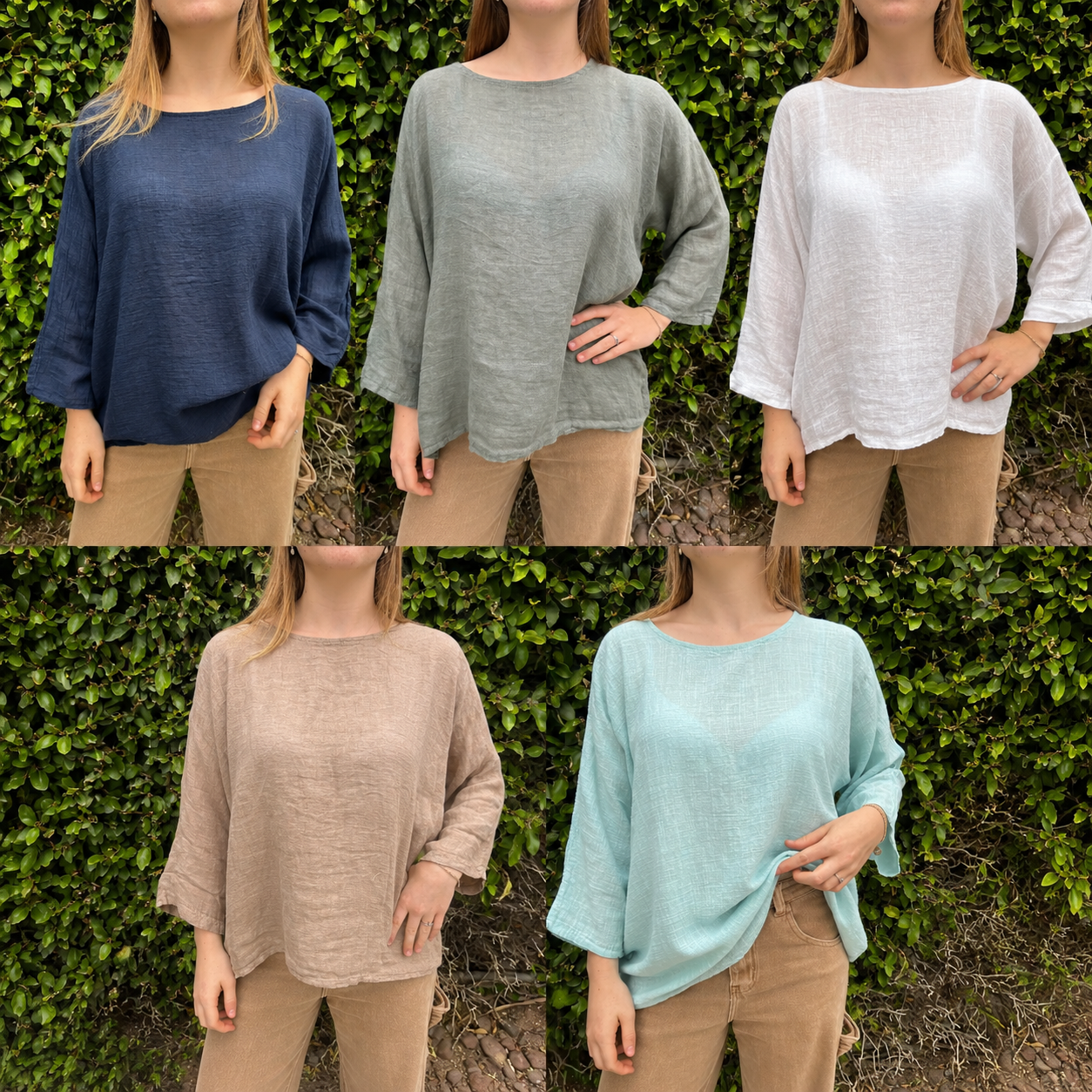QUILLAPI Blusa hilo