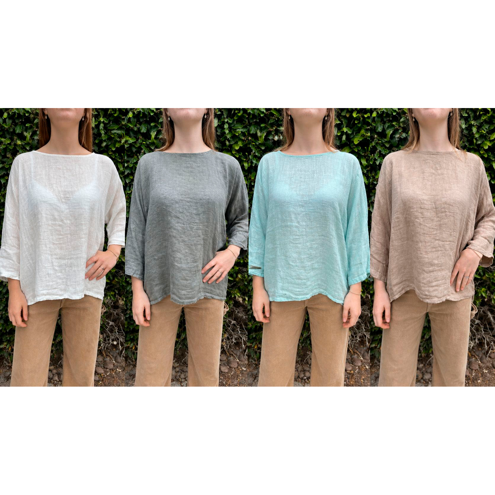 QUILLAPI Blusa hilo