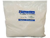 Alumbre de potasio x 1 Kg.