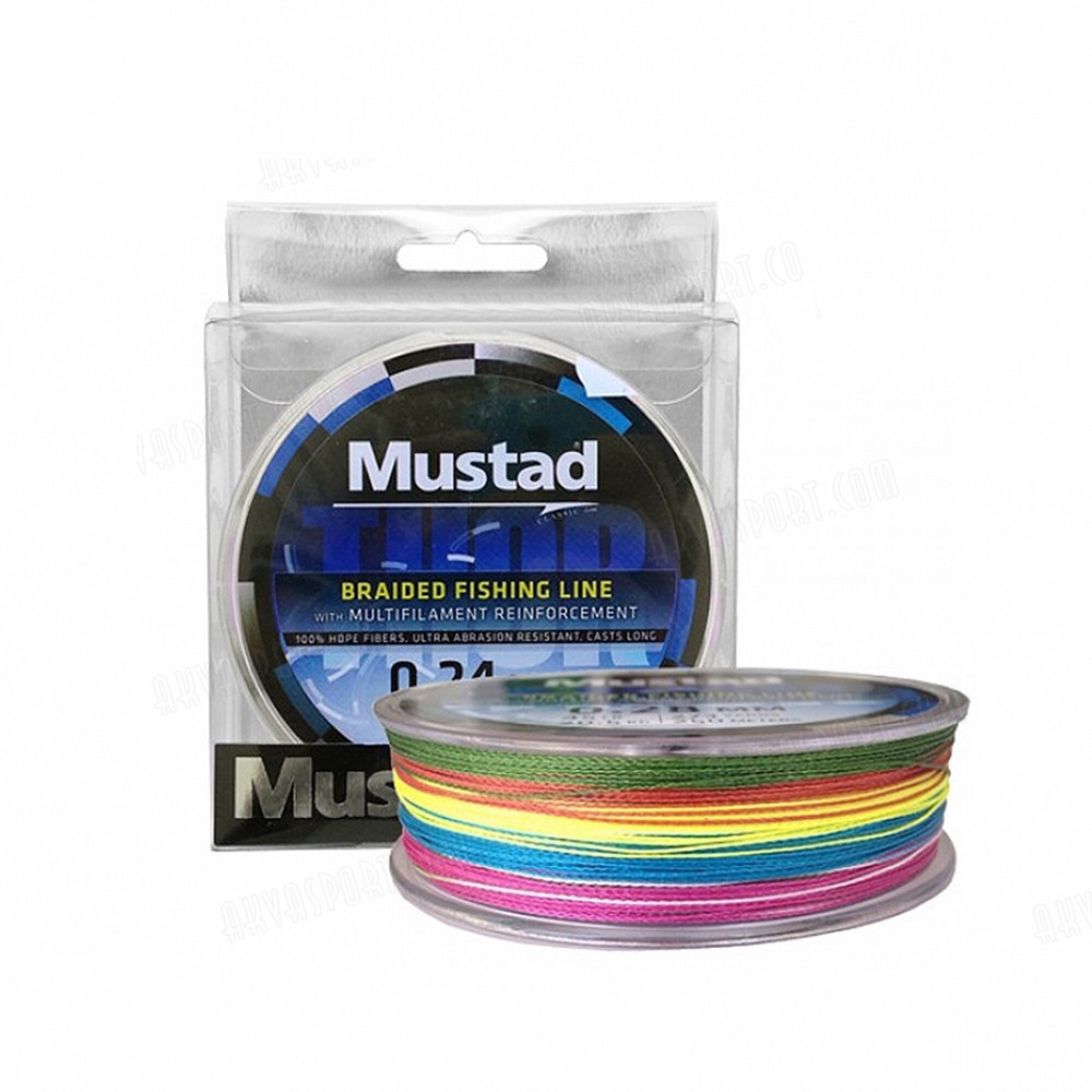 Tanza MUSTAD multi fil. multicolor 