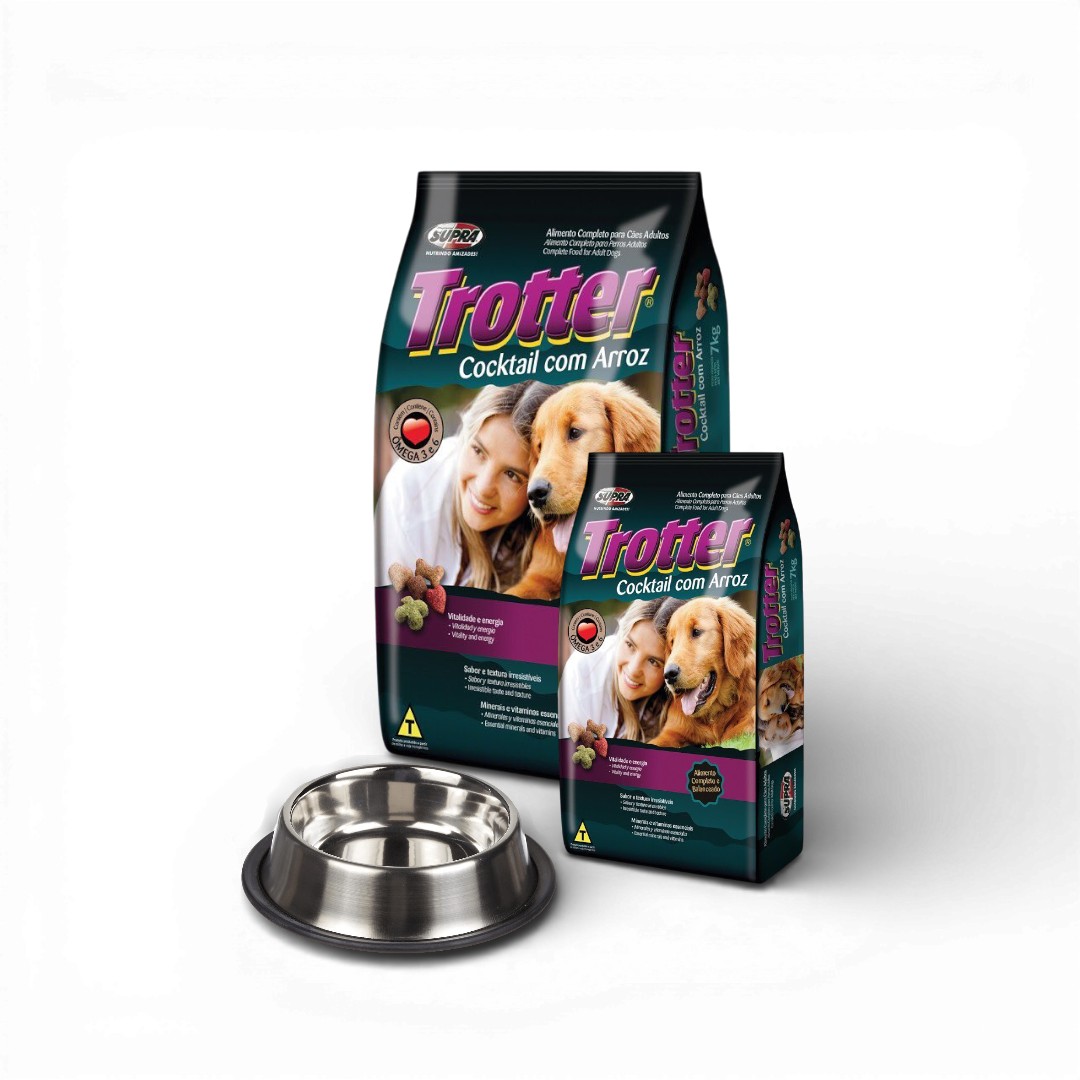 Combo Racion TROTTER 20 +10 y plato de acero