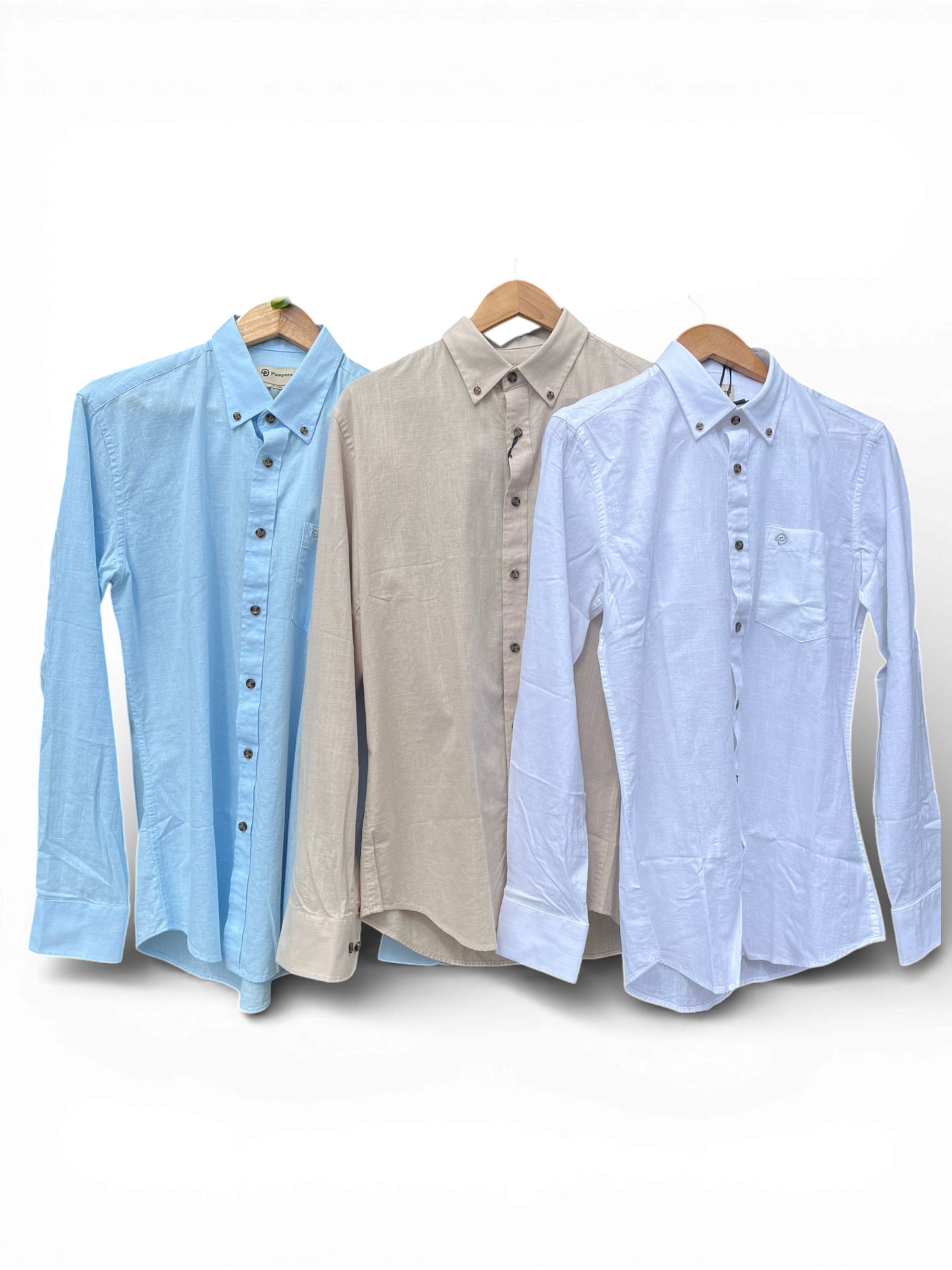 Camisa PAMPERO lino m/larga 