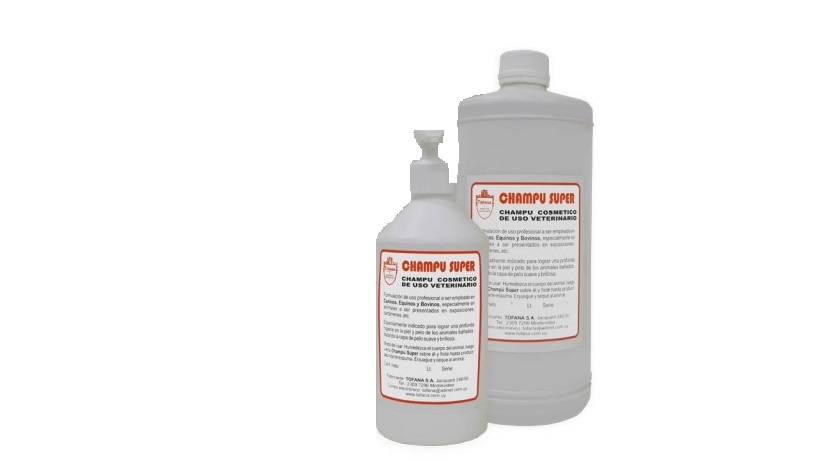 Shampoo Tofana x 1 lt (equinos y bovinos)