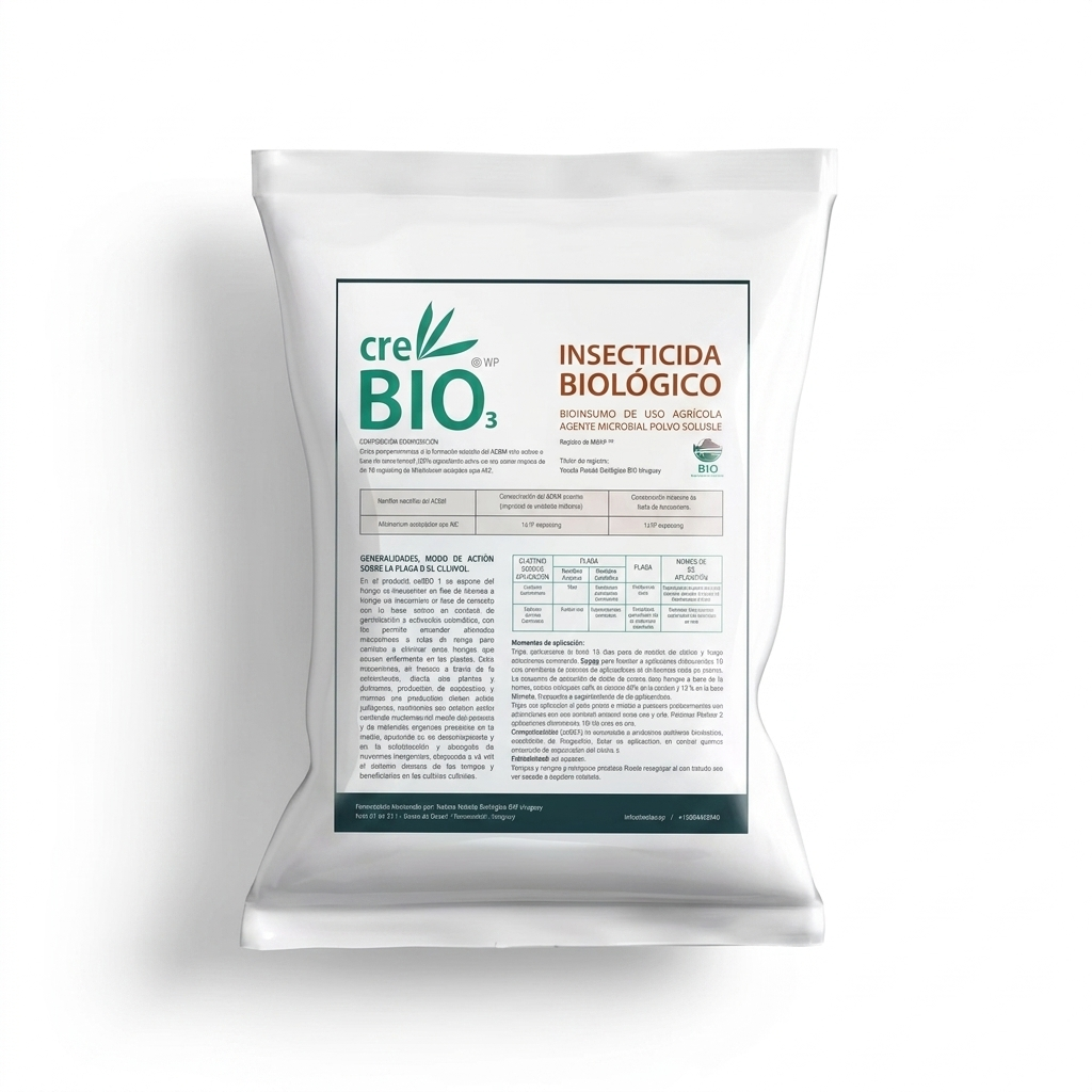 Bioinsecticida CREBIO 3 x  100 grs.