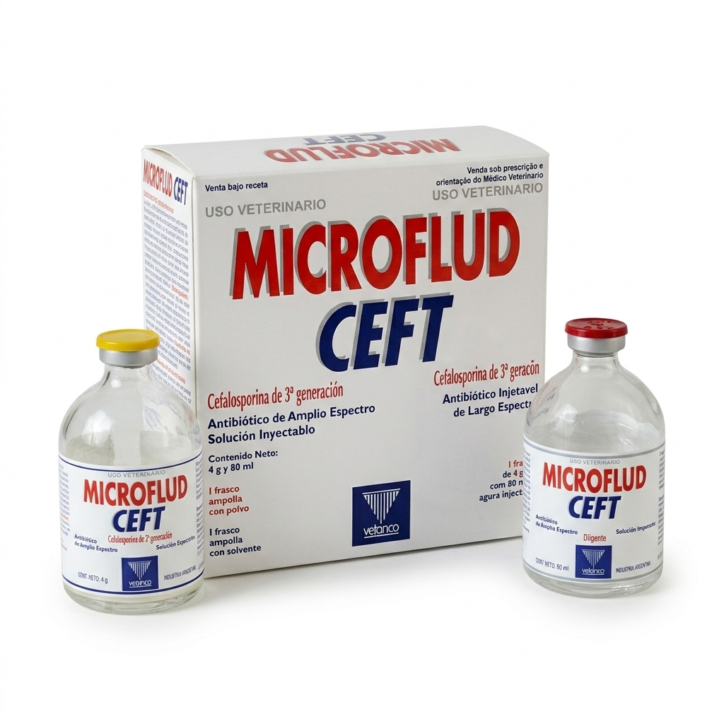 Microflud CEFT 4 grs + 80ml solvente