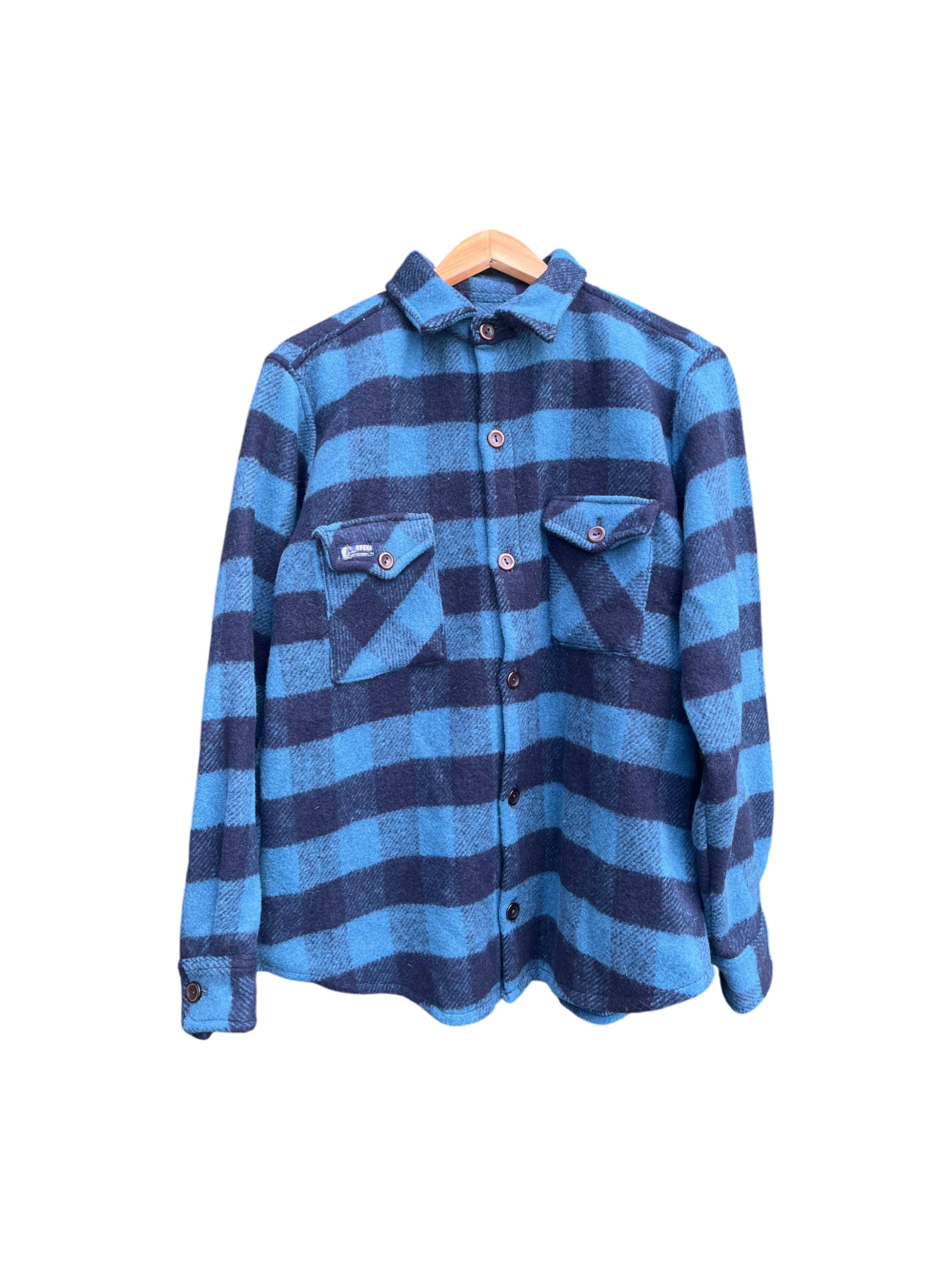 Camisa EFEKA tartan  azul