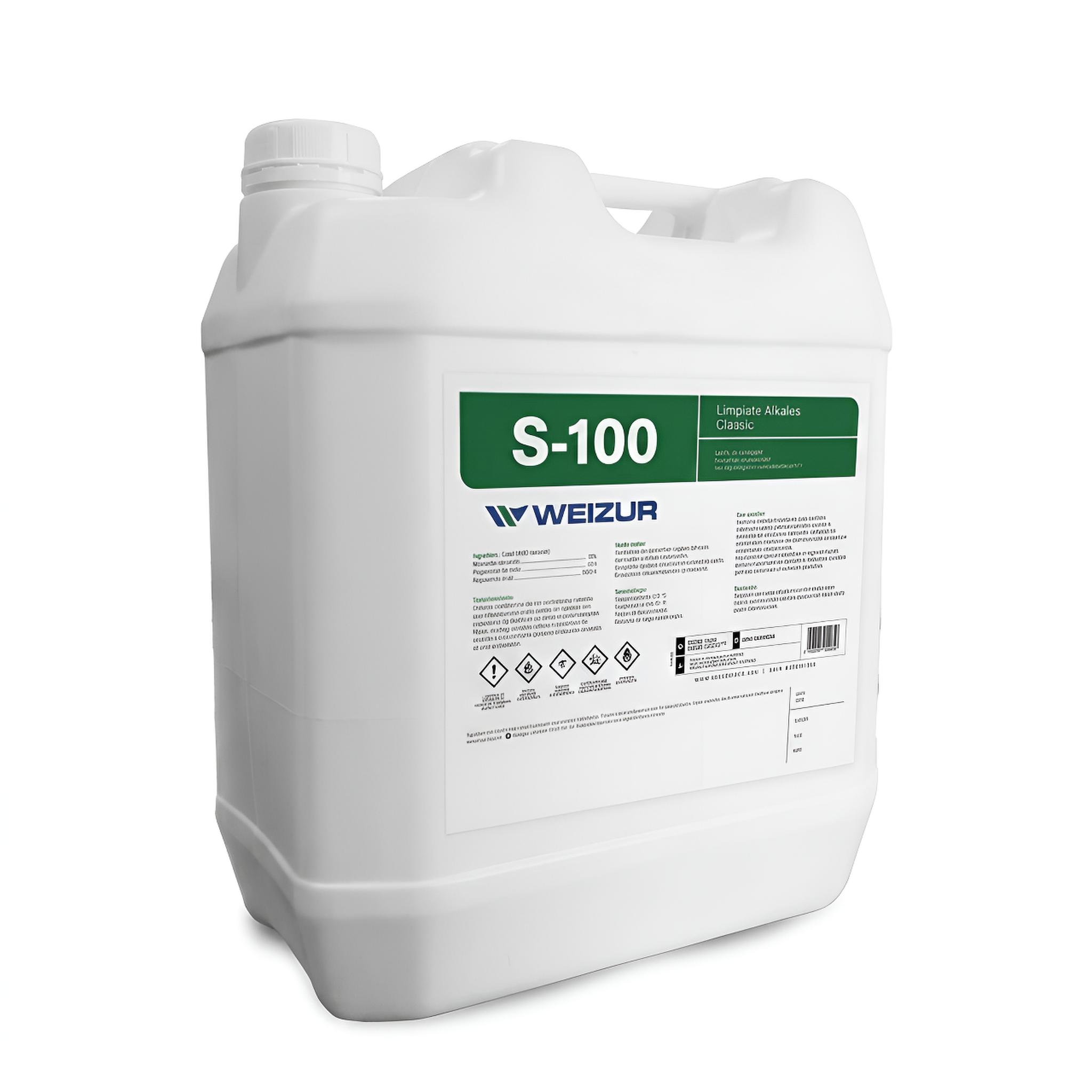 Deter alcalino S100 x 10 litros