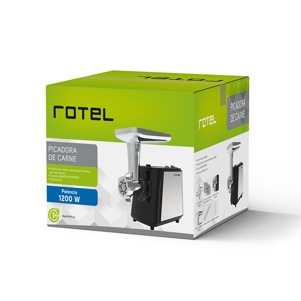 Picadora de carne ROTEL 220v 1200w (uso domestico)