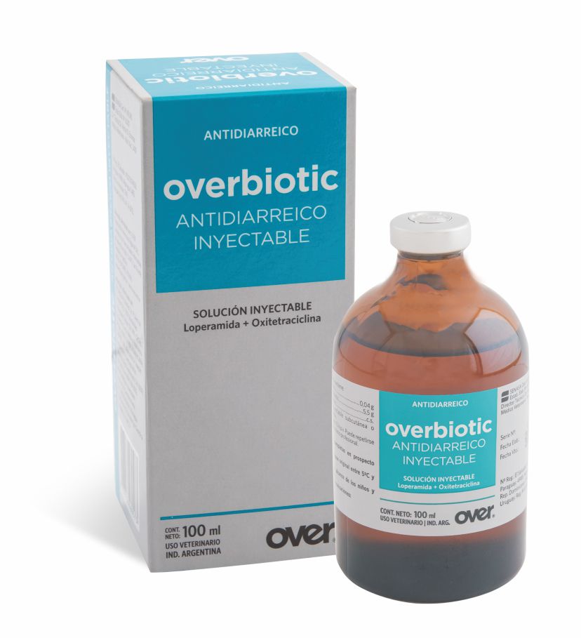 Overbiotic antidiarreico iny. x 100 ml.
