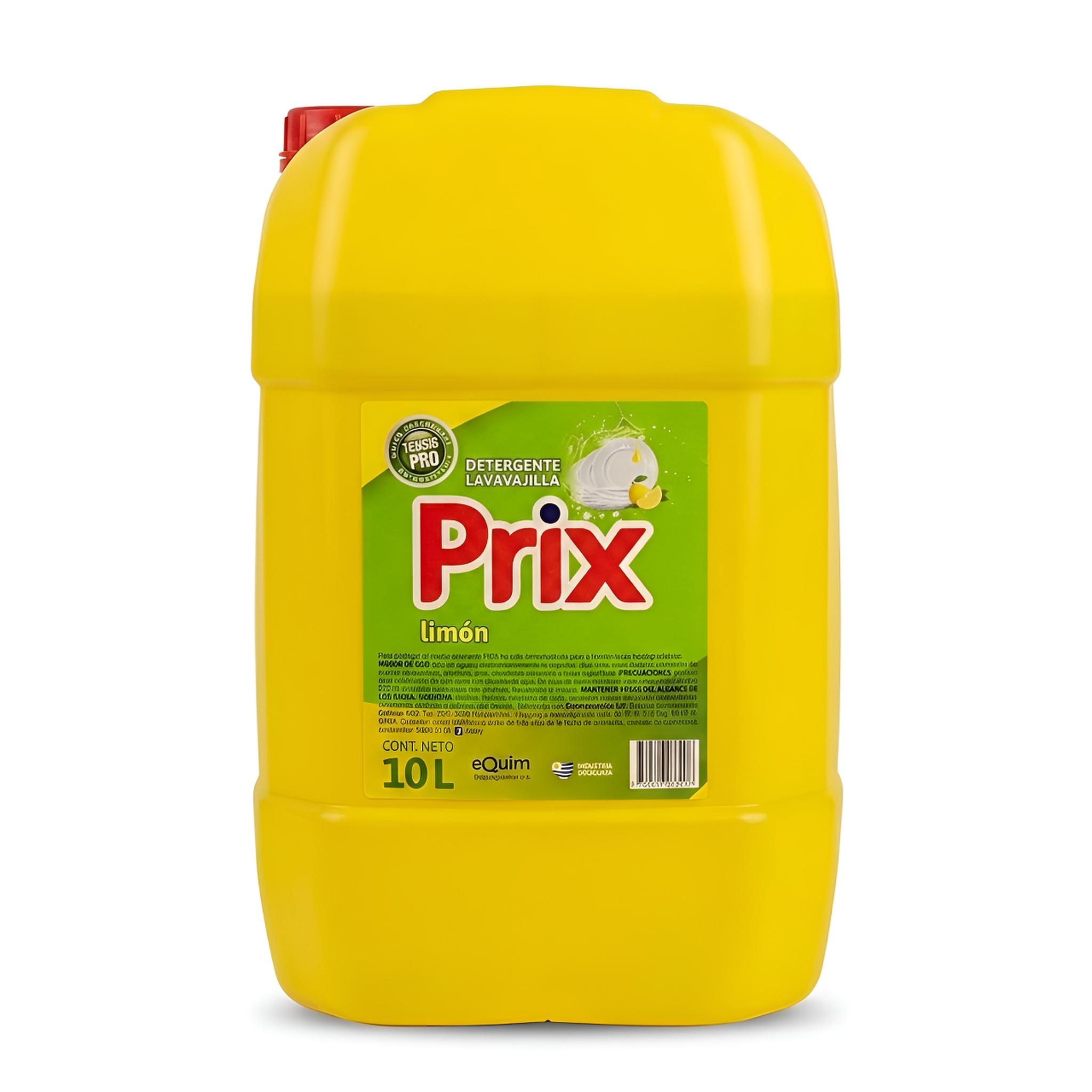 Detergente Prix fragancia limon x 10 lts.