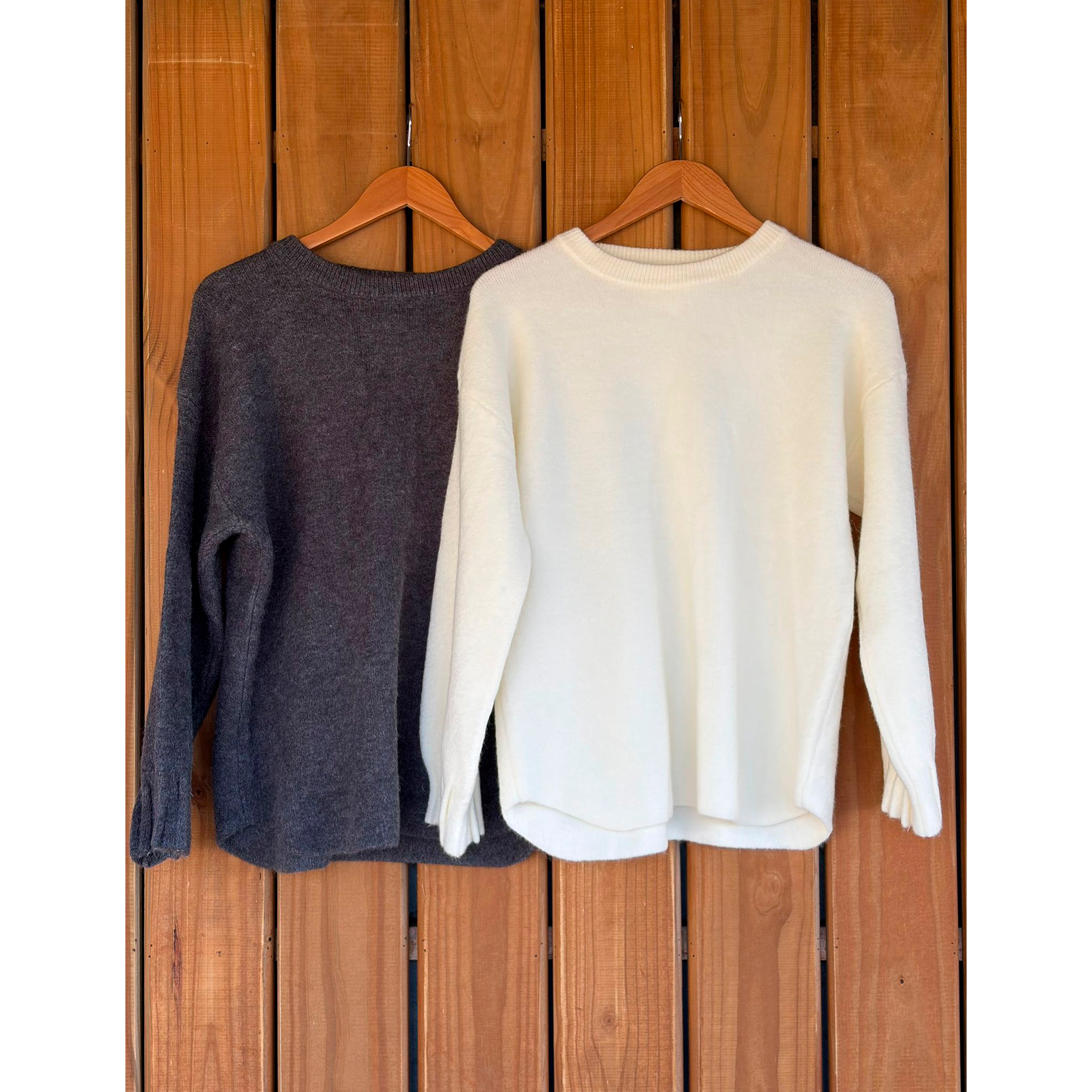 QUILLAPI Sweater a la base pu�os tabla (KTZ)
