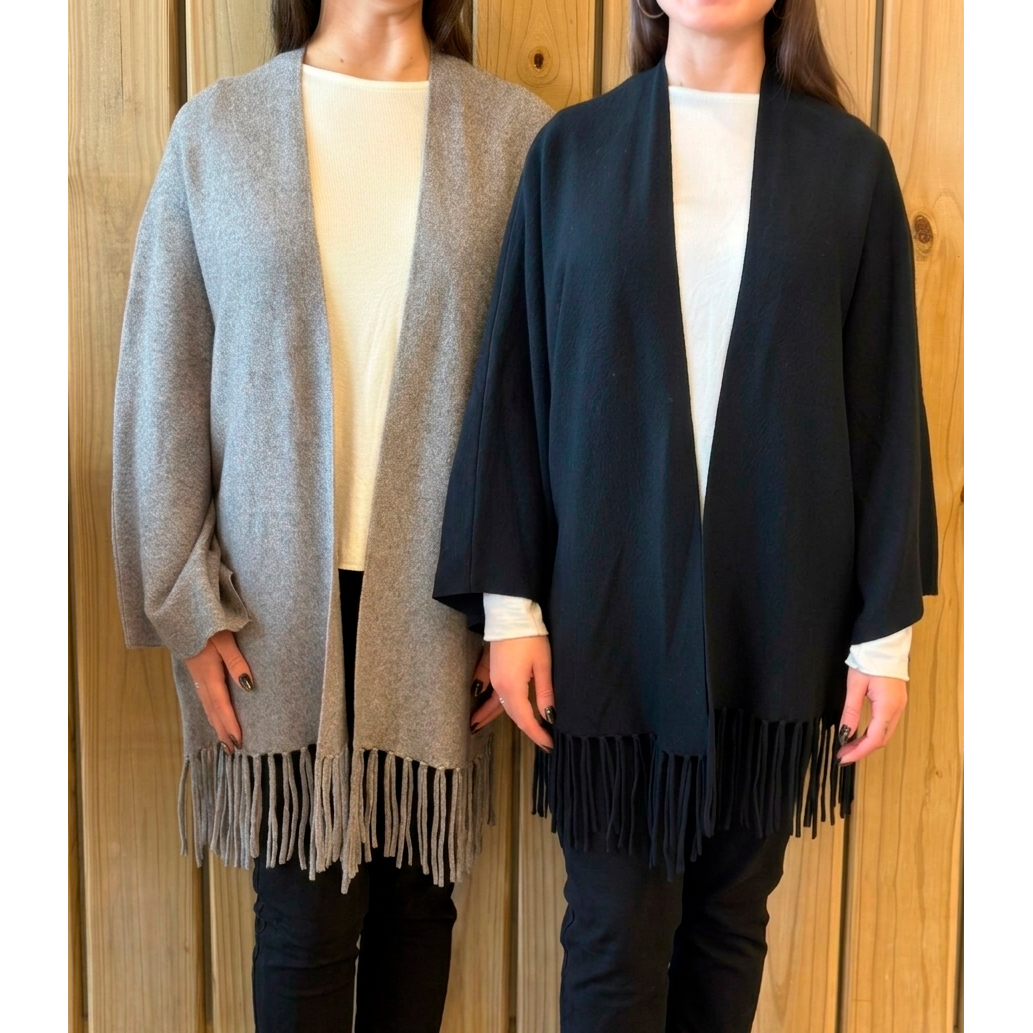 QUILLAPI Saco con flecos (KTZ)
